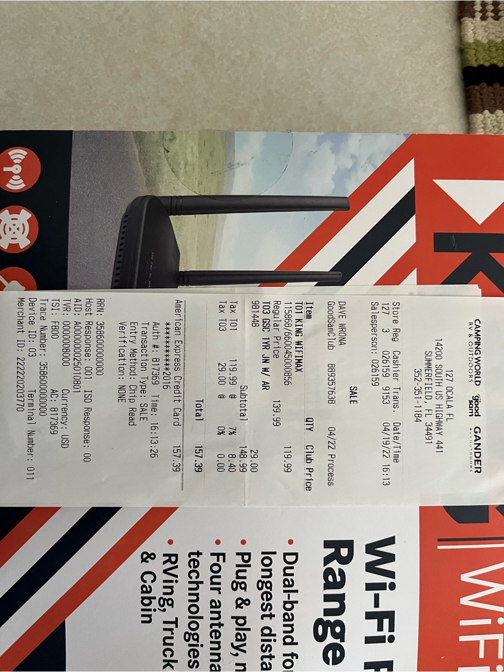 King Wi‑Fi Router & Range Extender - Picture 3 of 3